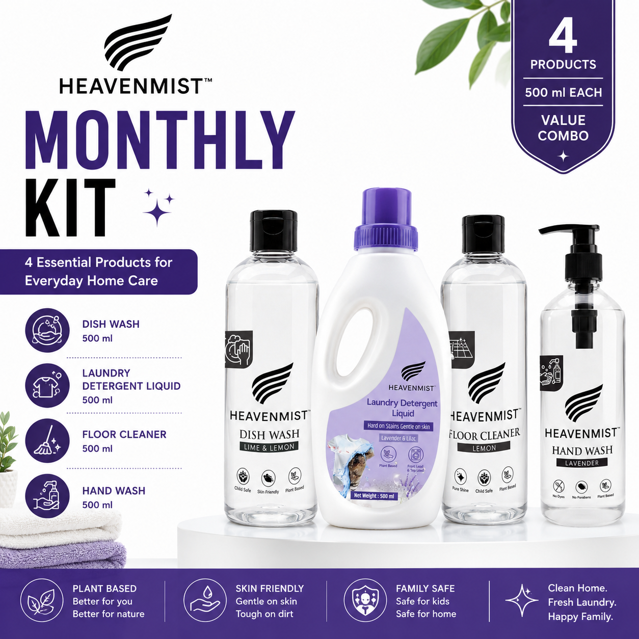 Combo 3 – Montly Kit